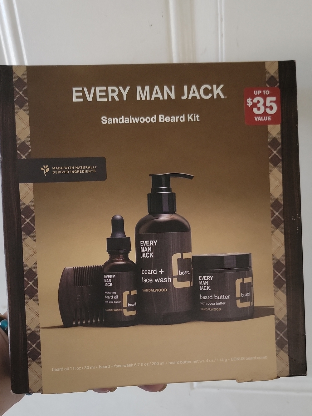 Sandalwood Beard Kit - Brown